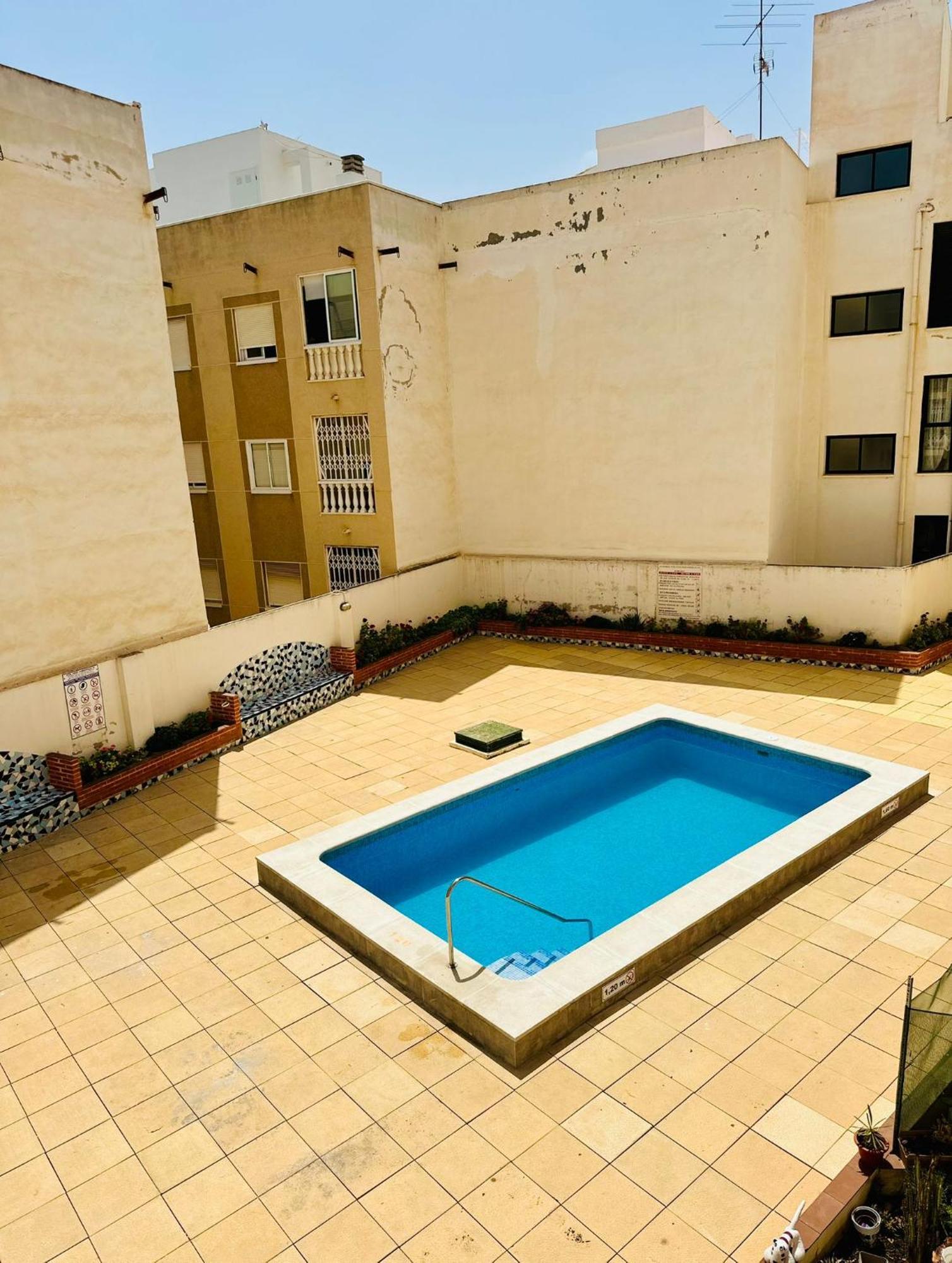 Studio Apartment Santana Habaneras - 18 At Beach With Garage, Pool And Lift Торрев'єха Екстер'єр фото
